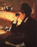 Mary Cassatt At the Opera Spain oil painting artist